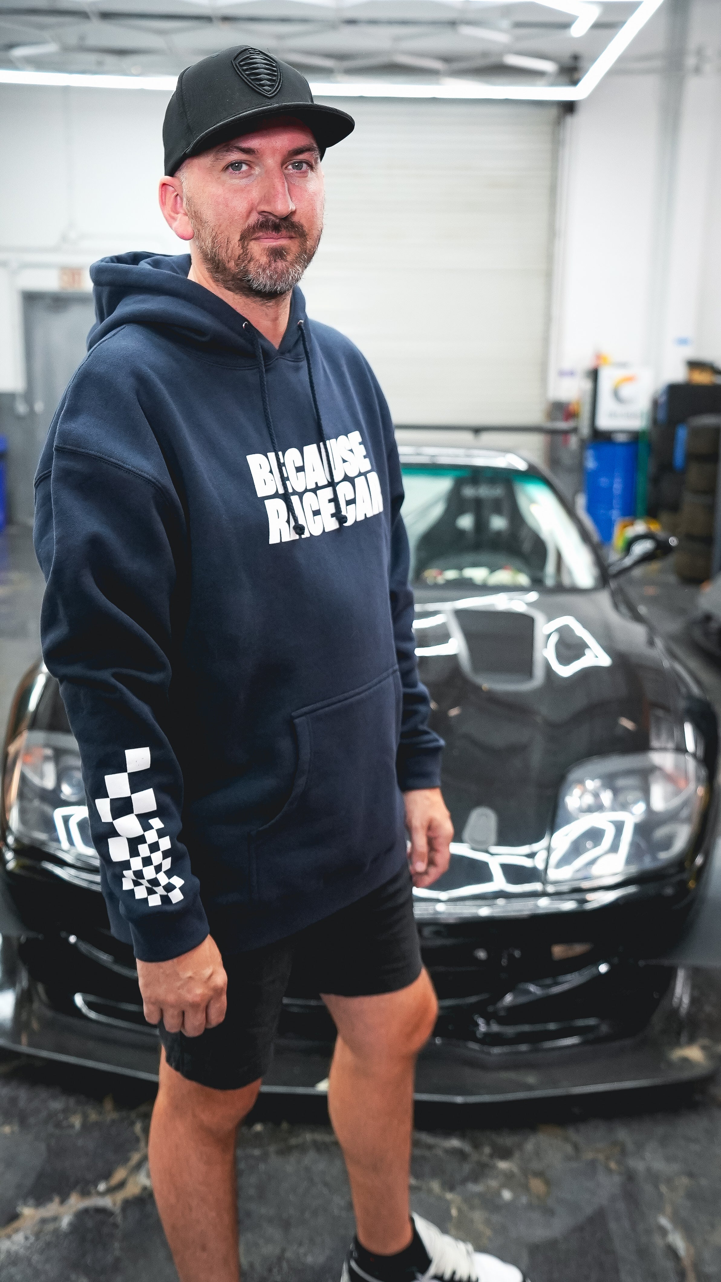 DDE MECHANICS HOODIE - NAVY