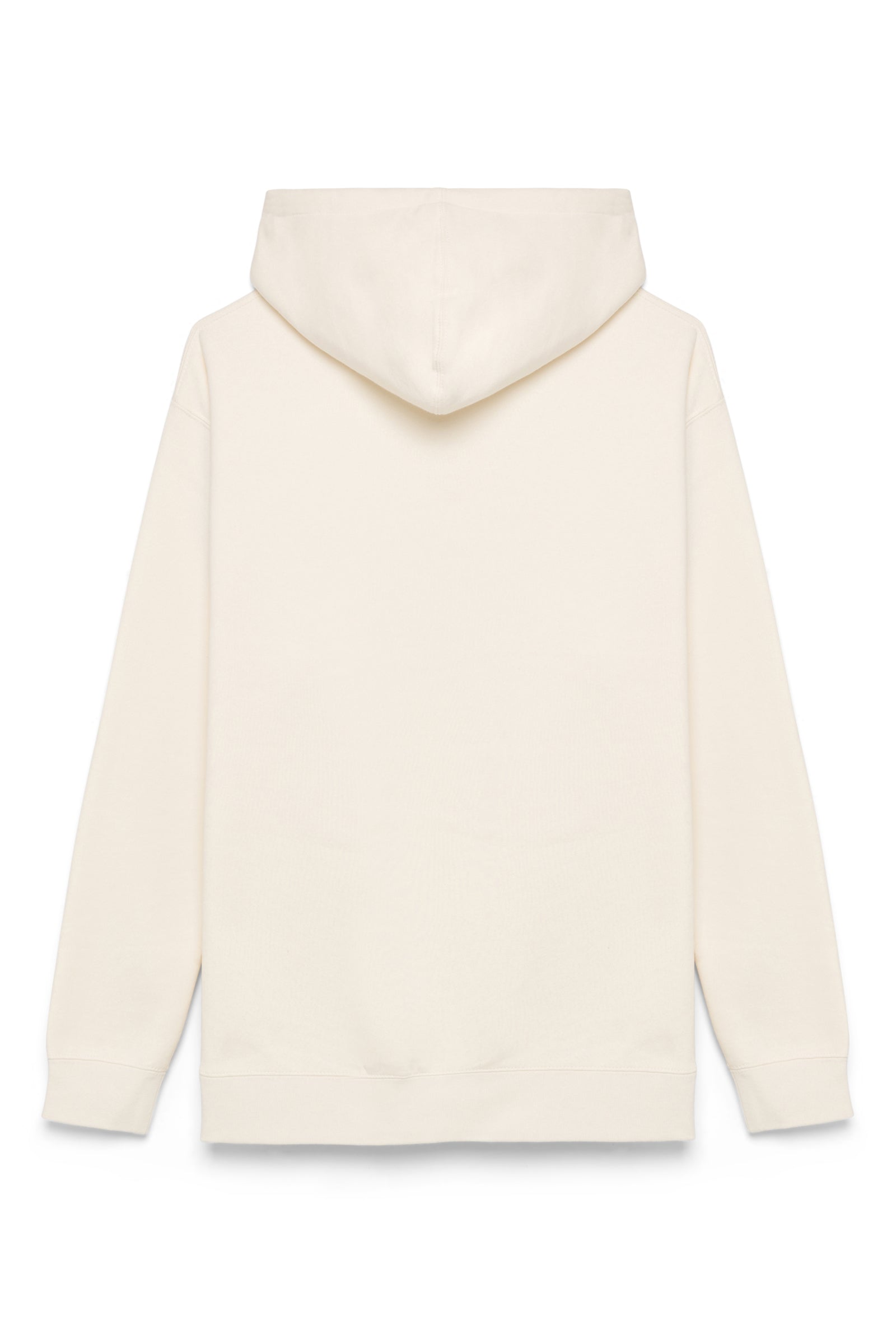 DDE EMBROIDERED HOODIE - CREME
