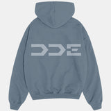 DDE ESTABLISHED SILICONE BLUE IRON HOODIE