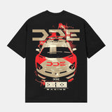 BECAUSE RACECAR BLACK TEE