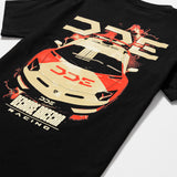 BECAUSE RACECAR BLACK TEE