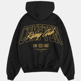 COMPTON RACING CLUB BLACK HOODIE