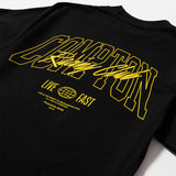 COMPTON RACING CLUB BLACK TEE