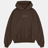 DDE ESTABLISHED SILICONE BROWN HOODIE