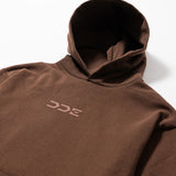 DDE ESTABLISHED SILICONE BROWN HOODIE