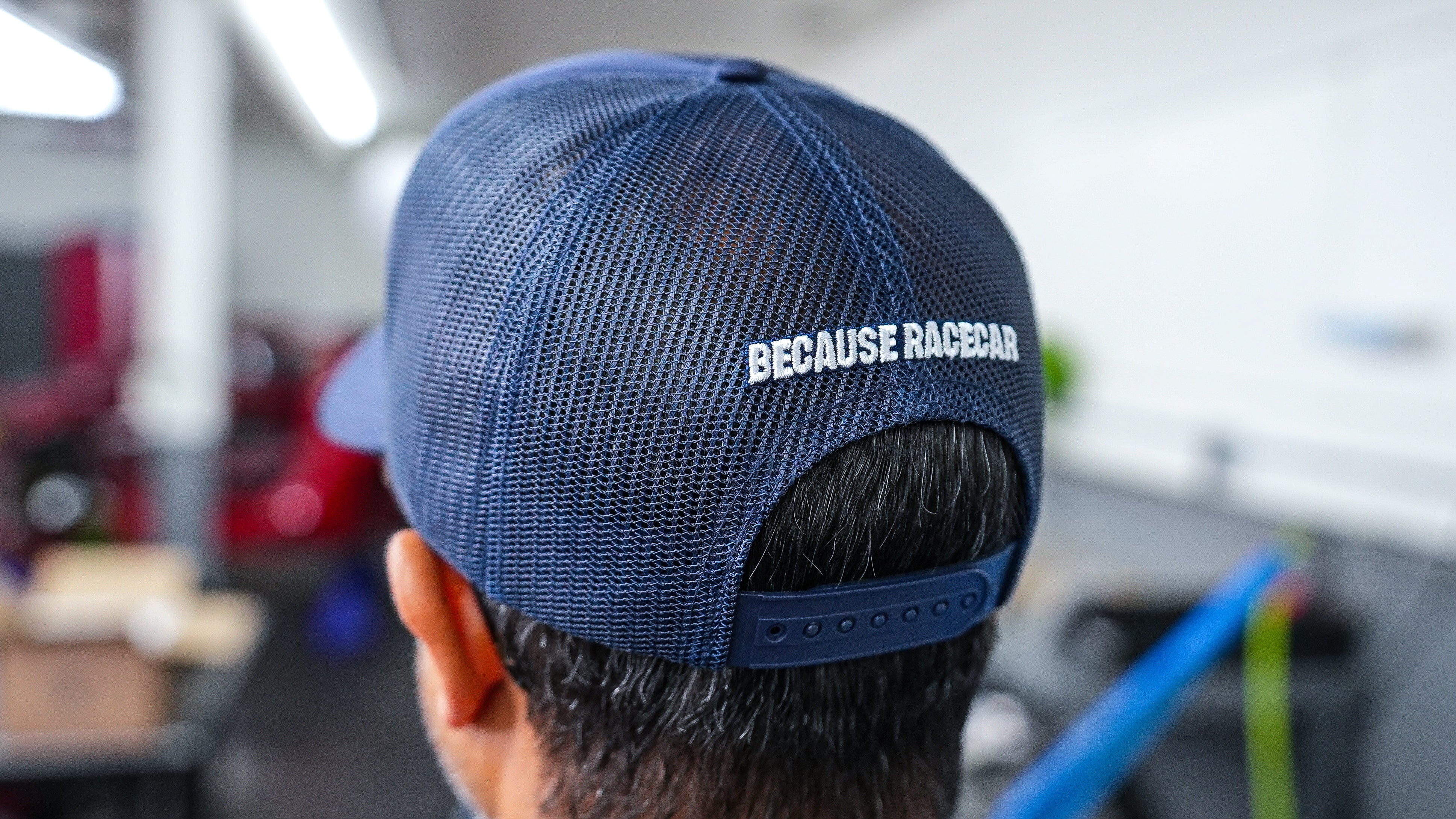 DDE TRUCKER HAT - NAVY