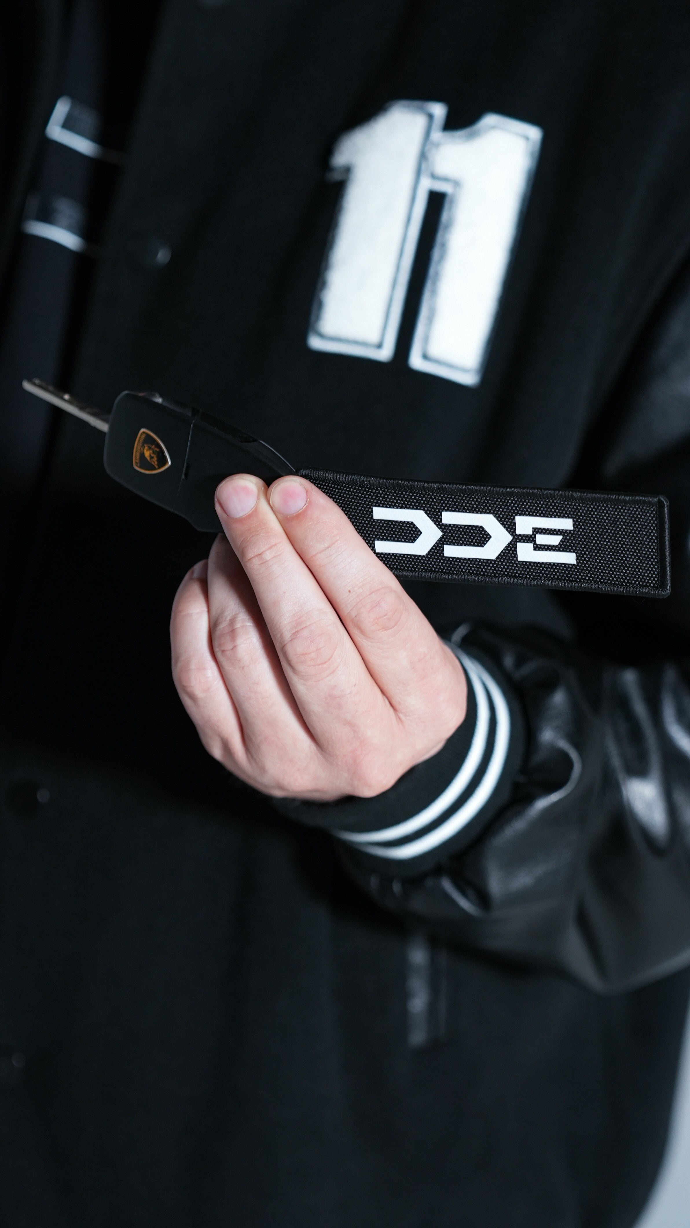 DDE KEY RING - BLACK