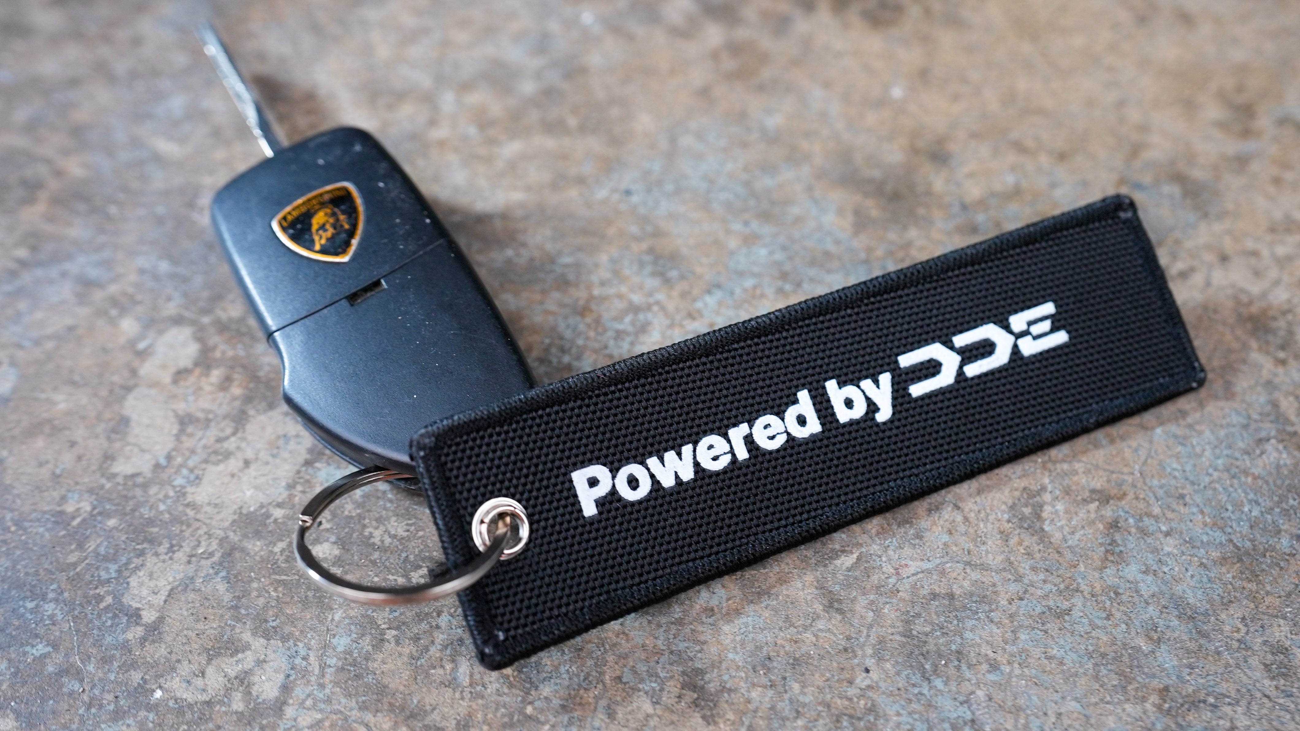 DDE KEY RING - BLACK