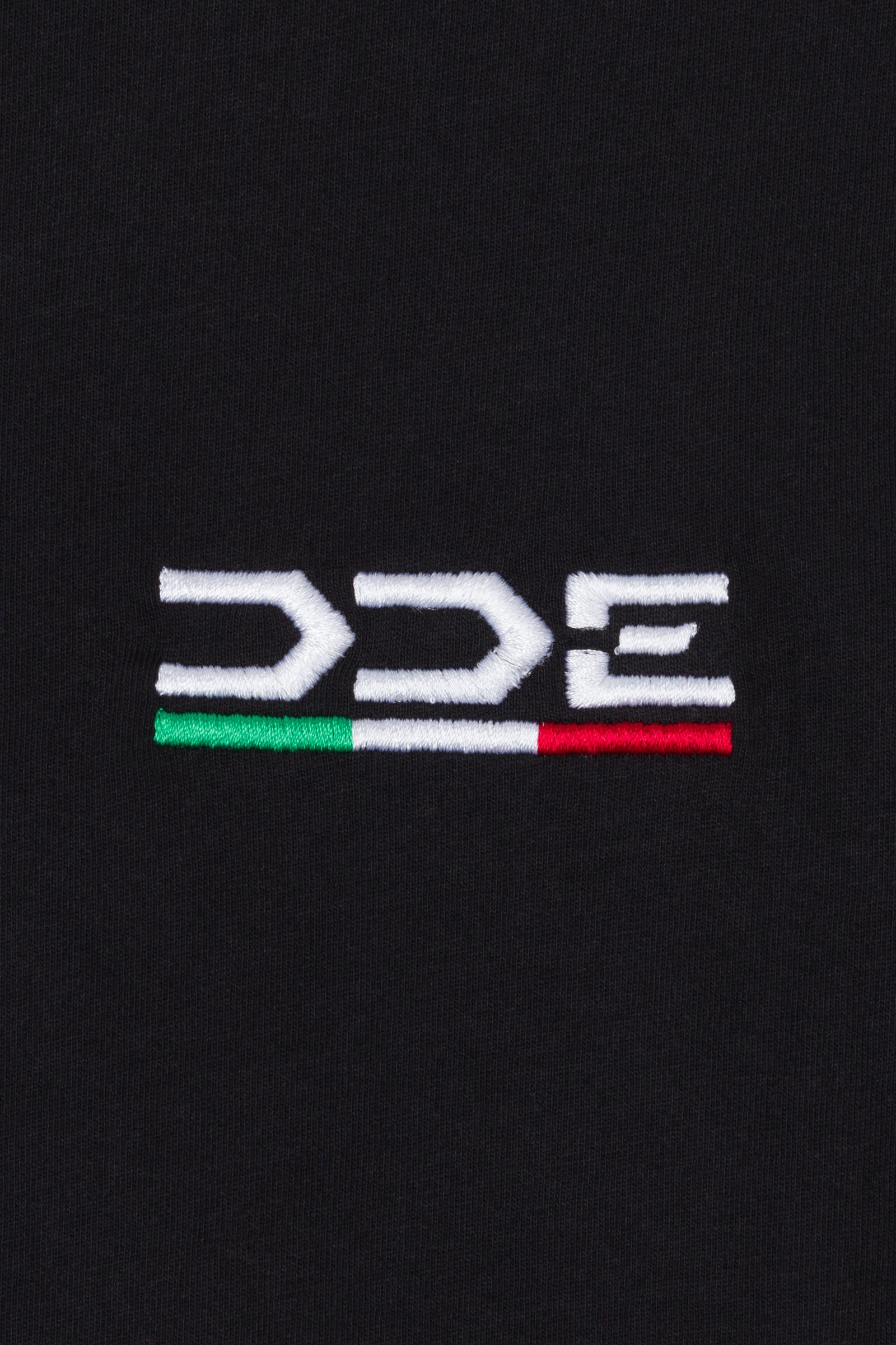 DDE LS EMBROIDERED SWEATSHIRT - BLK