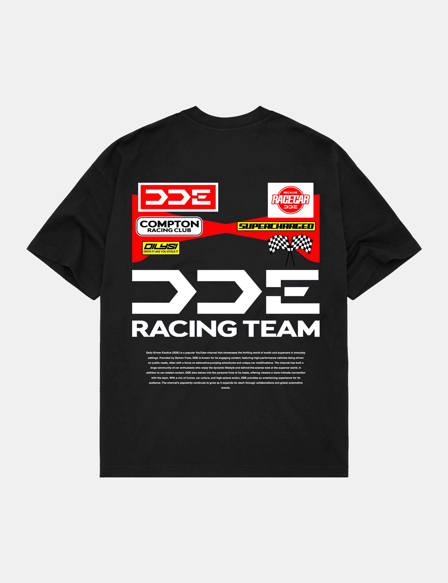 RACING TEAM BLACK TEE