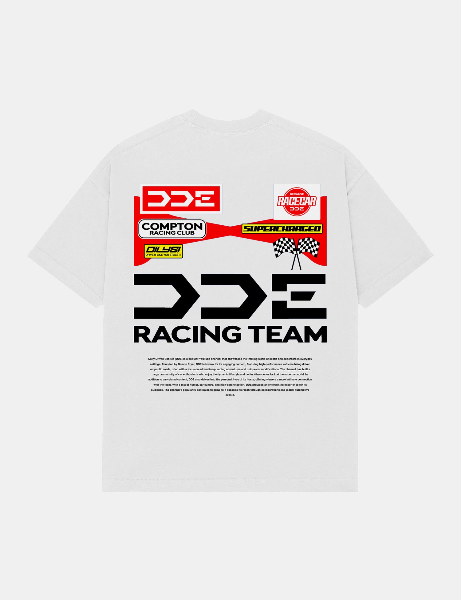 RACING TEAM WHITE TEE